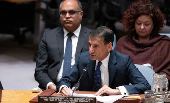 Глава МООНСИ Мохамед Аль-Хасан.